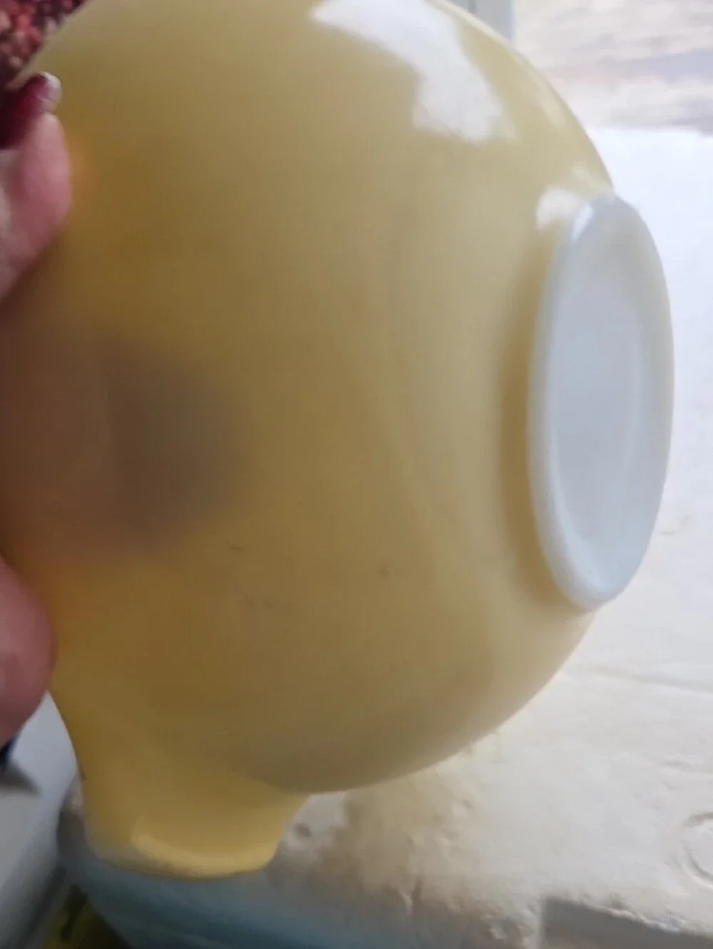 Pyrex three mixing